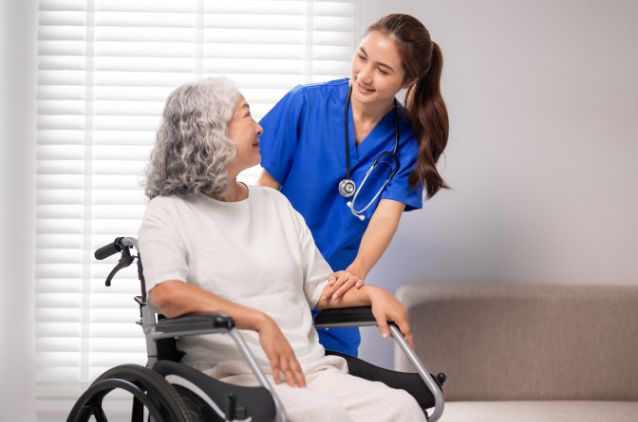 Getting a Bath in a Nursing Home